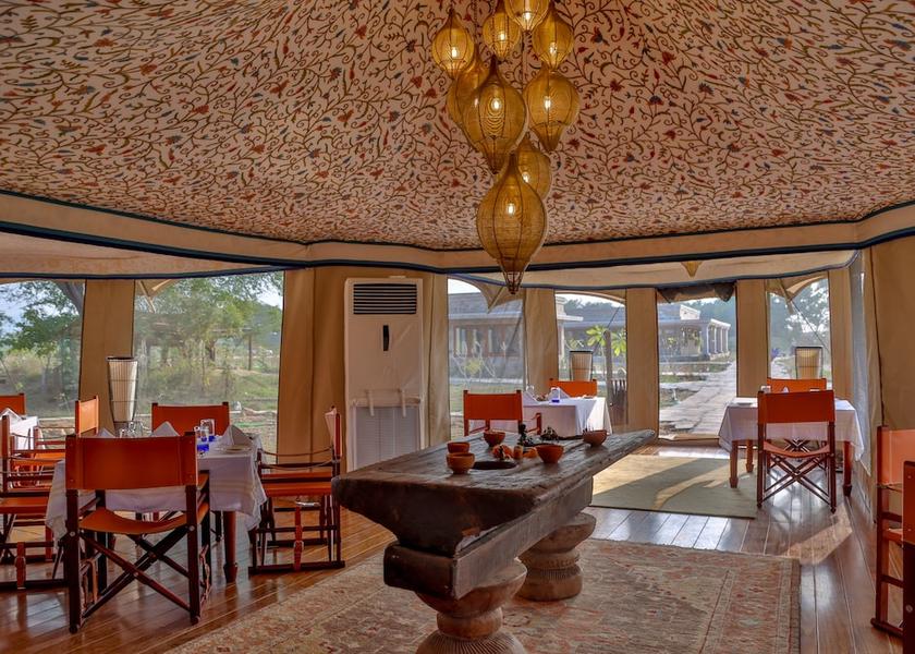 Rajasthan Sawai Madhopur Breakfast area