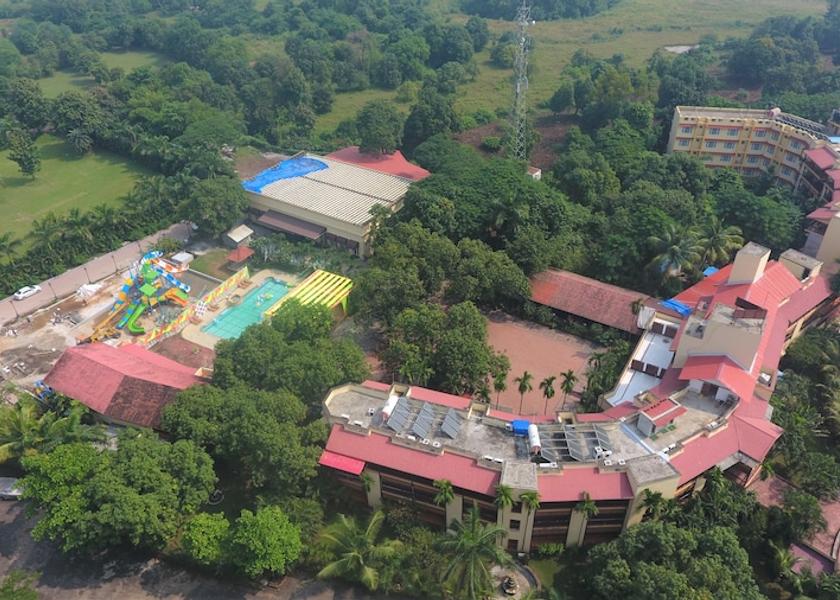 Dadra and Nagar Haveli and Daman and Diu Silvassa Aerial View