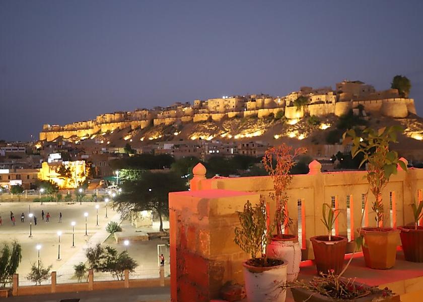 Rajasthan Jaisalmer Hotel View