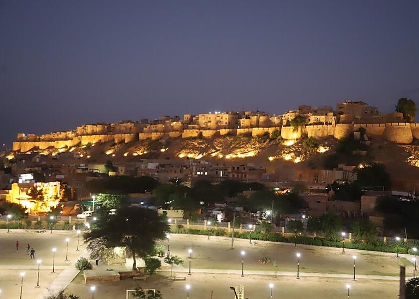 Rajasthan Jaisalmer Hotel View