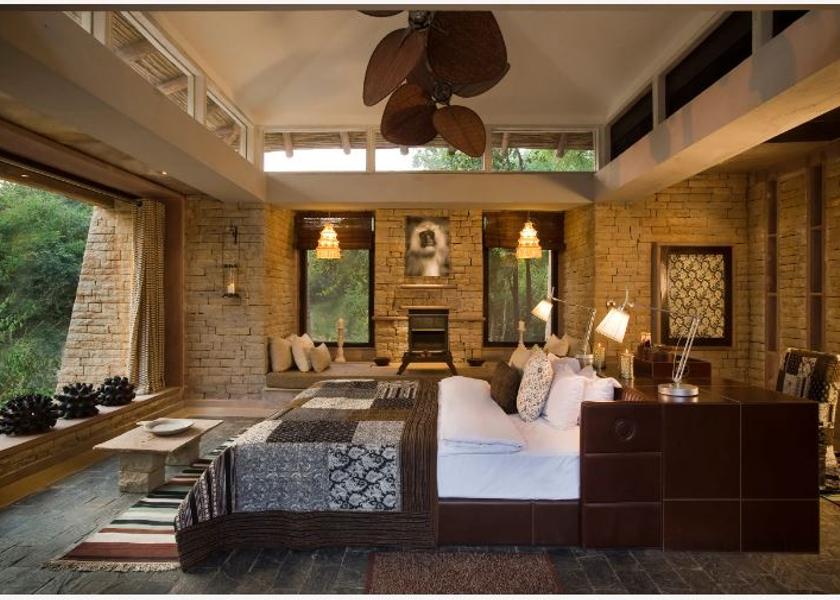 Madhya Pradesh Panna Luxury Cottage King Bed With Private Sit Out