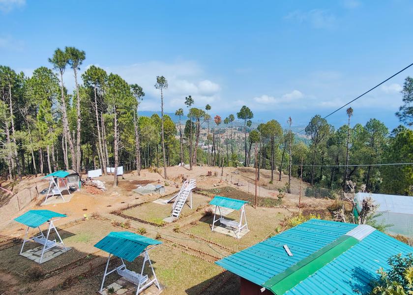 Uttarakhand Kausani Hotel View