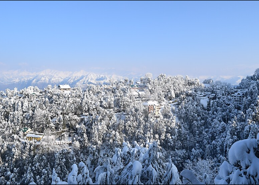 Himachal Pradesh Dalhousie Hotel View
