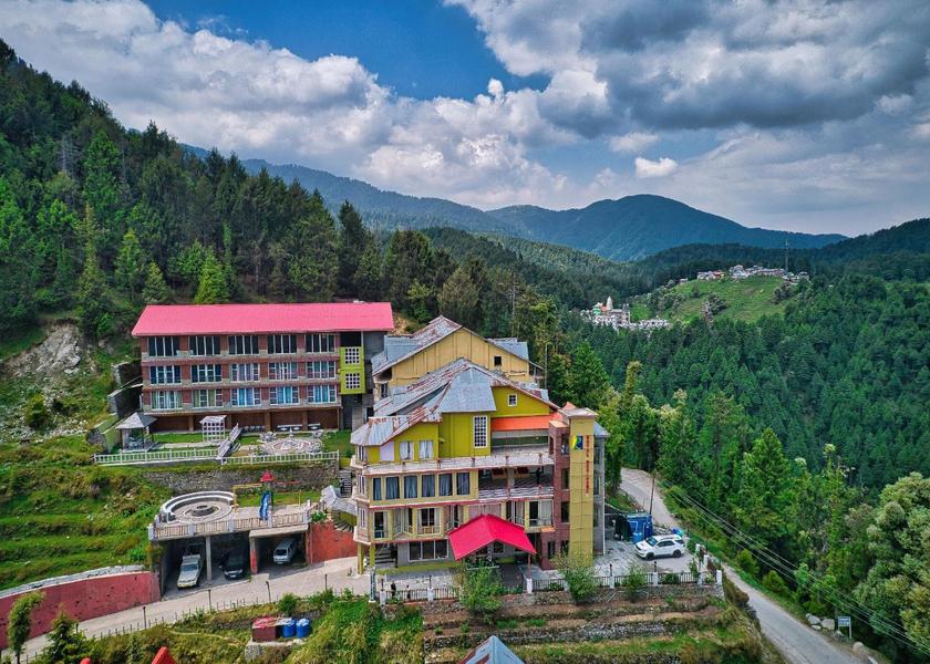 Himachal Pradesh Khajjiar Hotel View