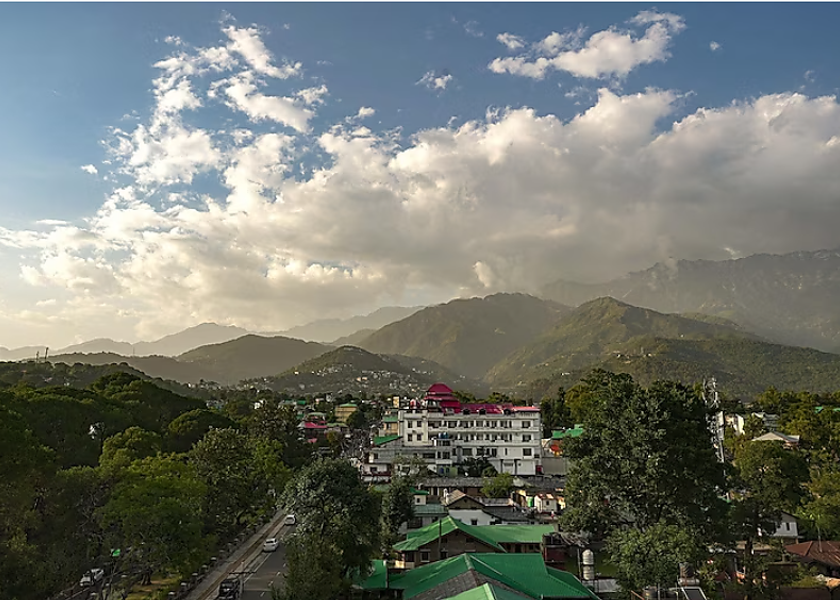 Himachal Pradesh Dharamshala Hotel View