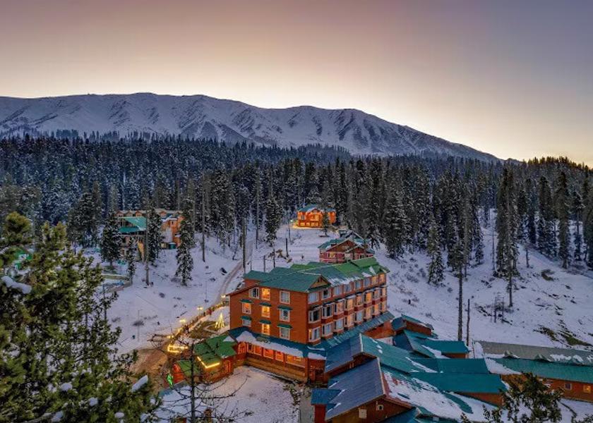 Jammu and Kashmir Gulmarg Hotel View
