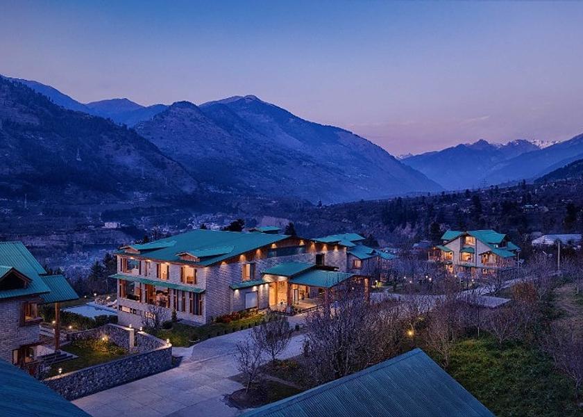 Himachal Pradesh Manali Hotel View