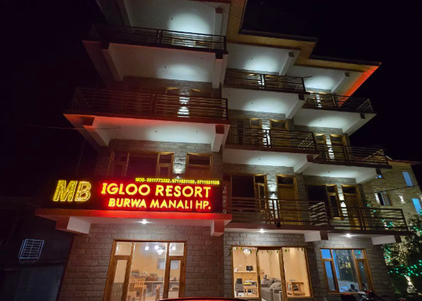 Himachal Pradesh Manali Hotel Exterior
