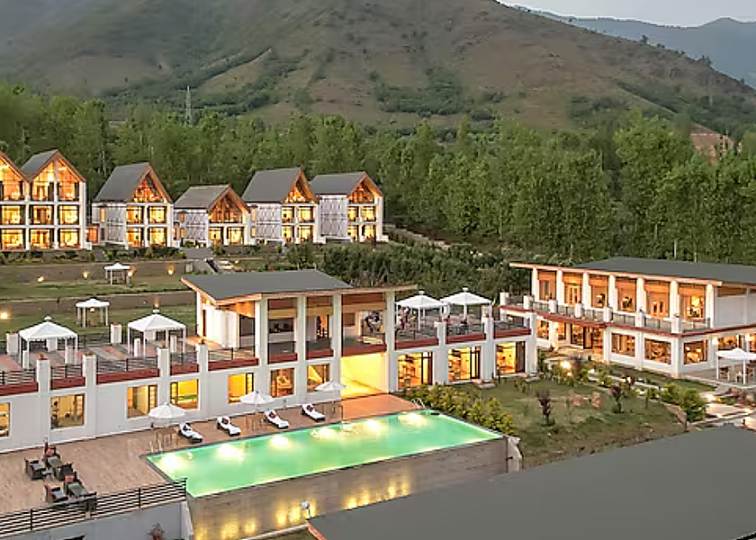 Jammu and Kashmir Srinagar Hotel View