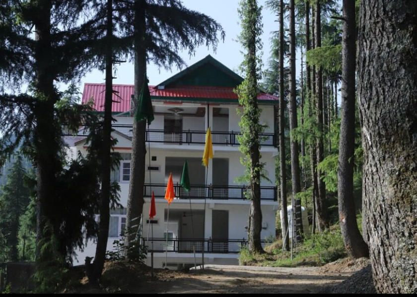 Himachal Pradesh Khajjiar Hotel View