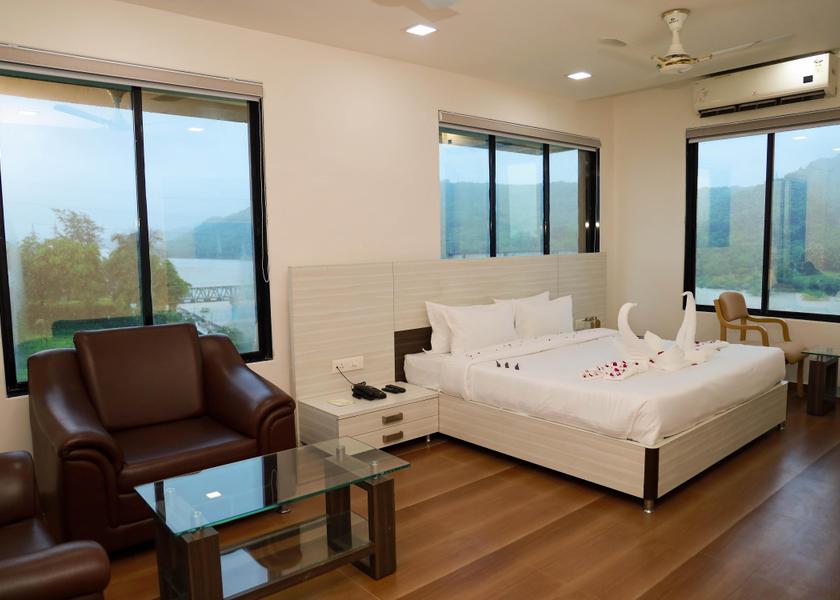 Dadra and Nagar Haveli and Daman and Diu Silvassa Deluxe River and Mountain View