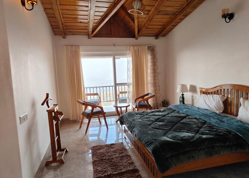 Uttarakhand Bhimtal Luxurious Wooden Rooms With Himalayan View And Radiant Flooring