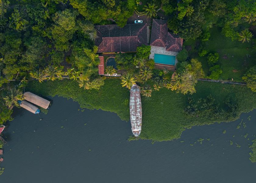 Kerala Alleppey Hotel View