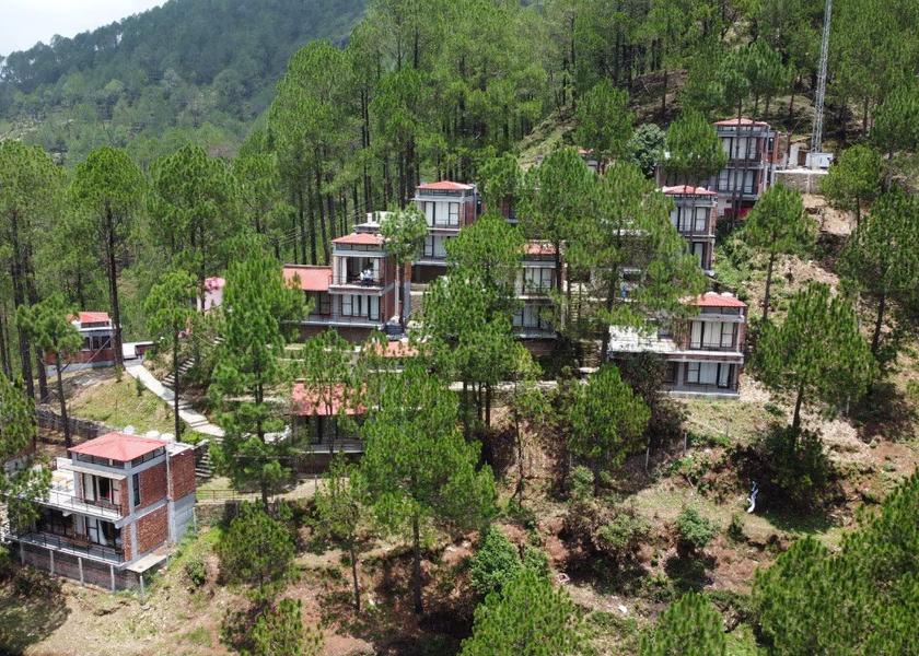 Uttarakhand Lansdowne Hotel View