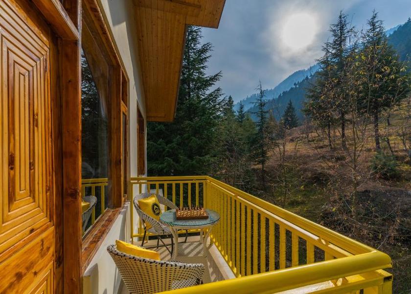 Himachal Pradesh Manali View from Property