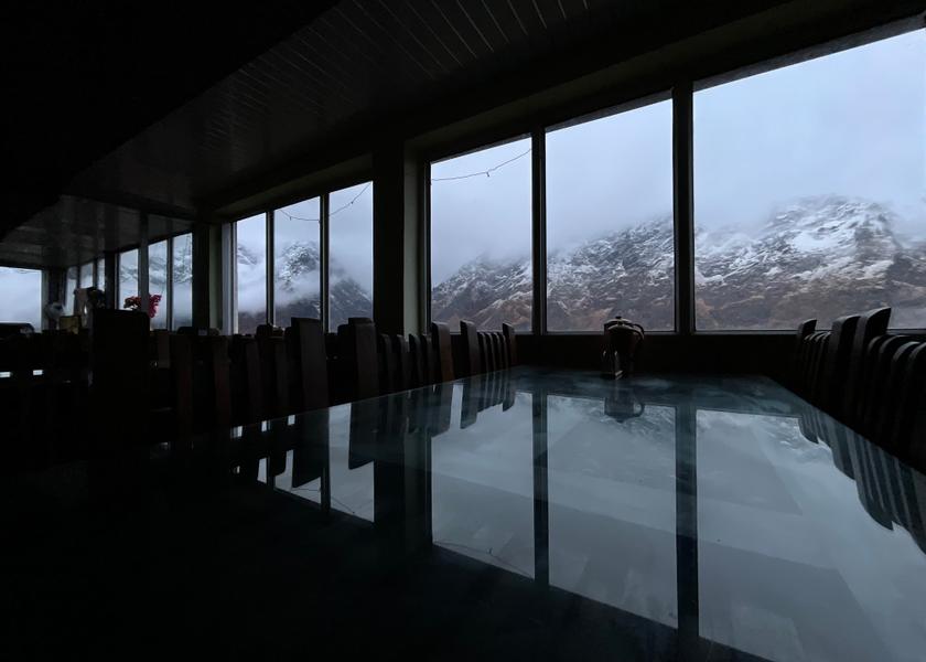 Uttarakhand Joshimath Hotel View