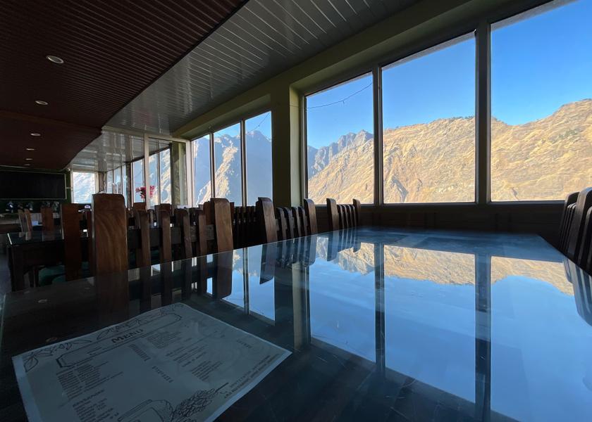 Uttarakhand Joshimath Hotel View