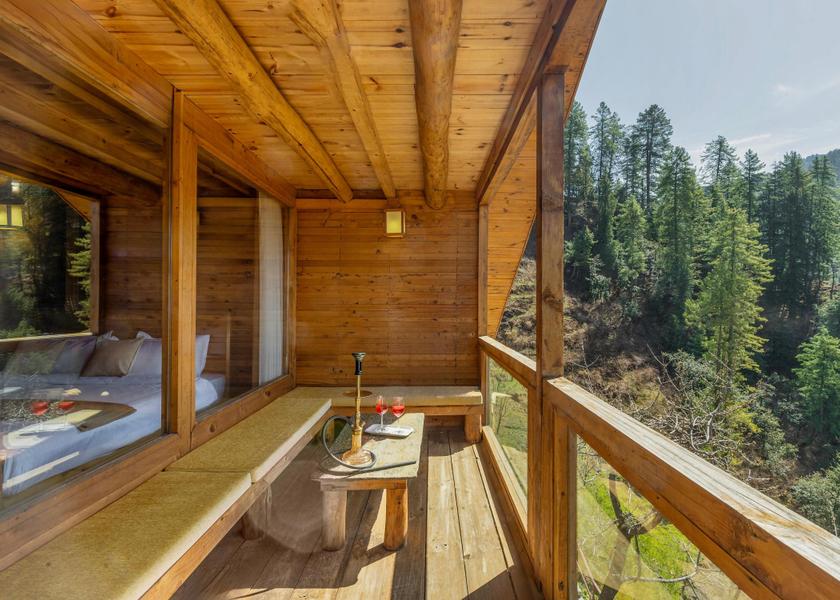 Himachal Pradesh Narkanda Hotel View