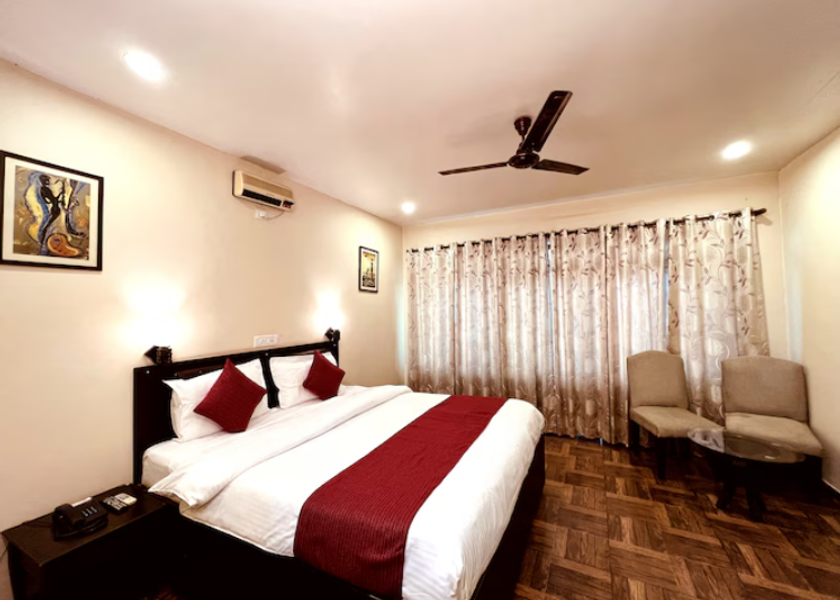Himachal Pradesh Bir Deluxe Room With Balcony and Valley View