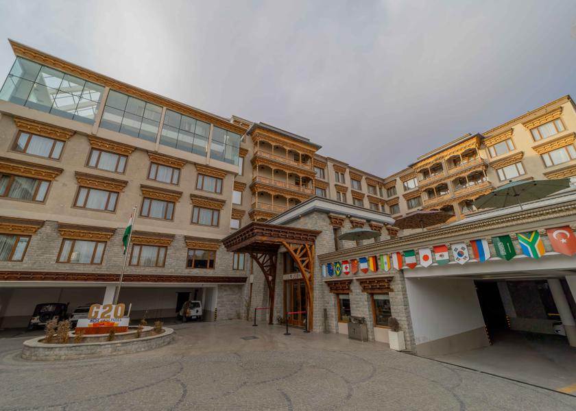 Ladakh Leh Hotel Exterior