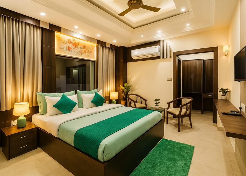Uttarakhand Haridwar Deluxe Room with parking