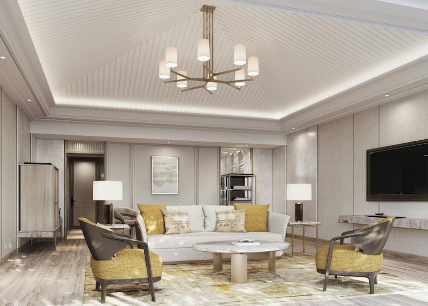 Goa Mobor Beach Living area