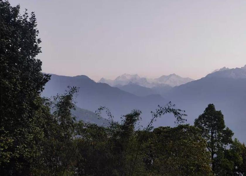 Sikkim Pelling Hotel View