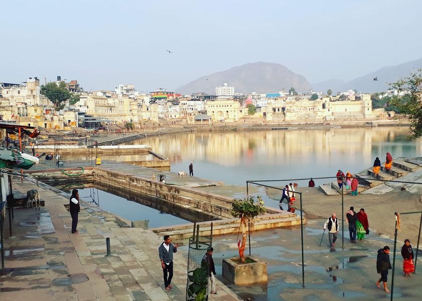 Rajasthan Pushkar Hotel View