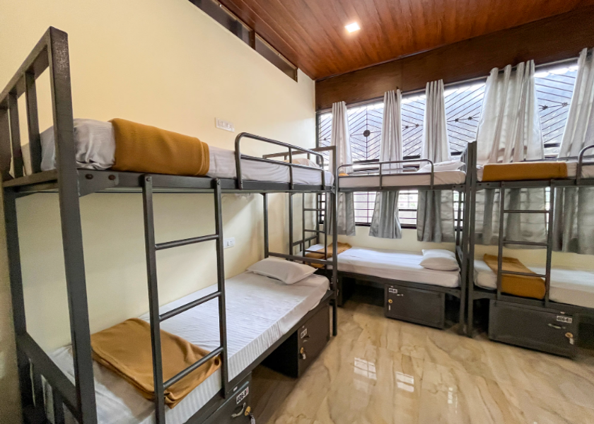 Karnataka Hampi Single Bed in Dormitory Room