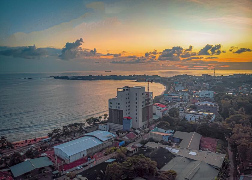 Southern Province Galle Aerial view