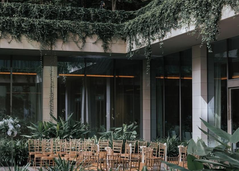  Singapore Outdoor wedding area