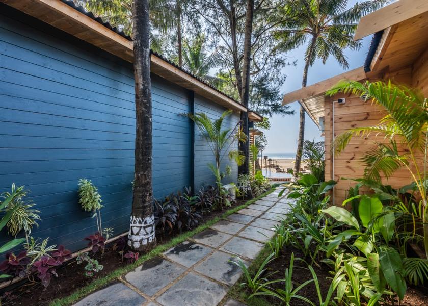 Goa Morjim Hotel Exterior