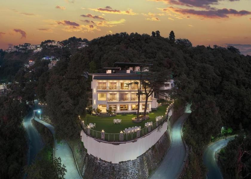 Uttarakhand Mussoorie Aerial View