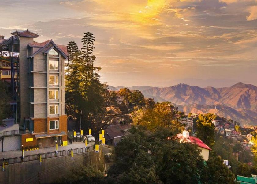 Himachal Pradesh Shimla View from Property