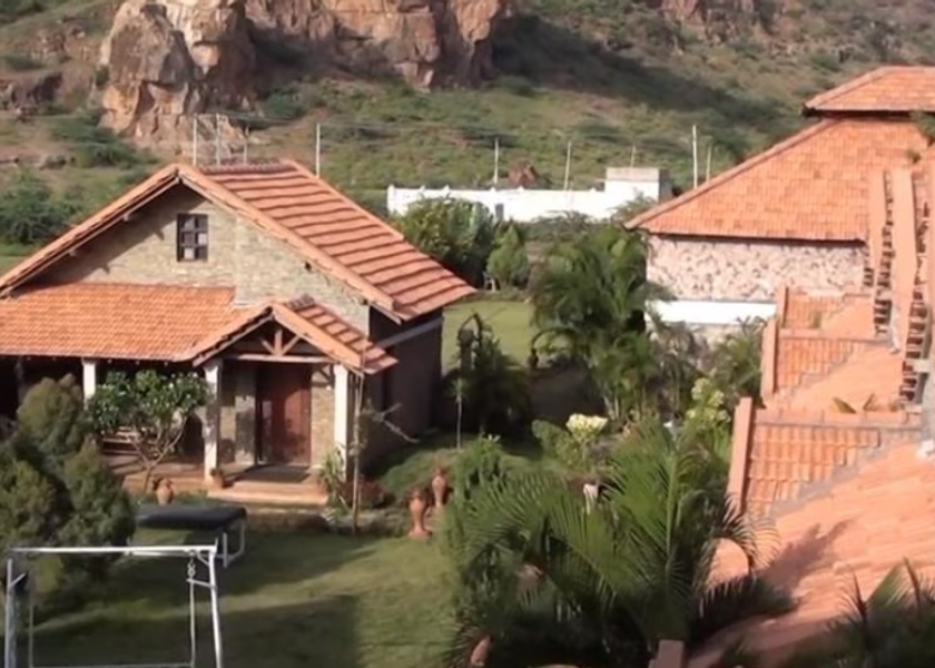 Karnataka Badami Hotel View