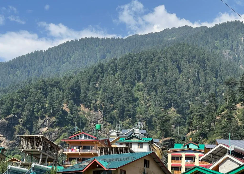 Himachal Pradesh Manali Hotel View
