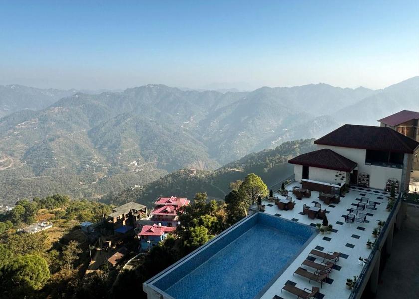 Himachal Pradesh Parwanoo View from Property