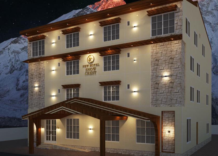 Uttarakhand Badrinath Hotel View