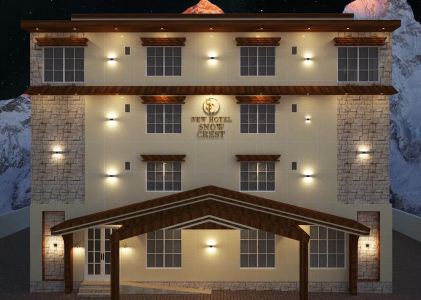 Uttarakhand Badrinath Hotel Exterior