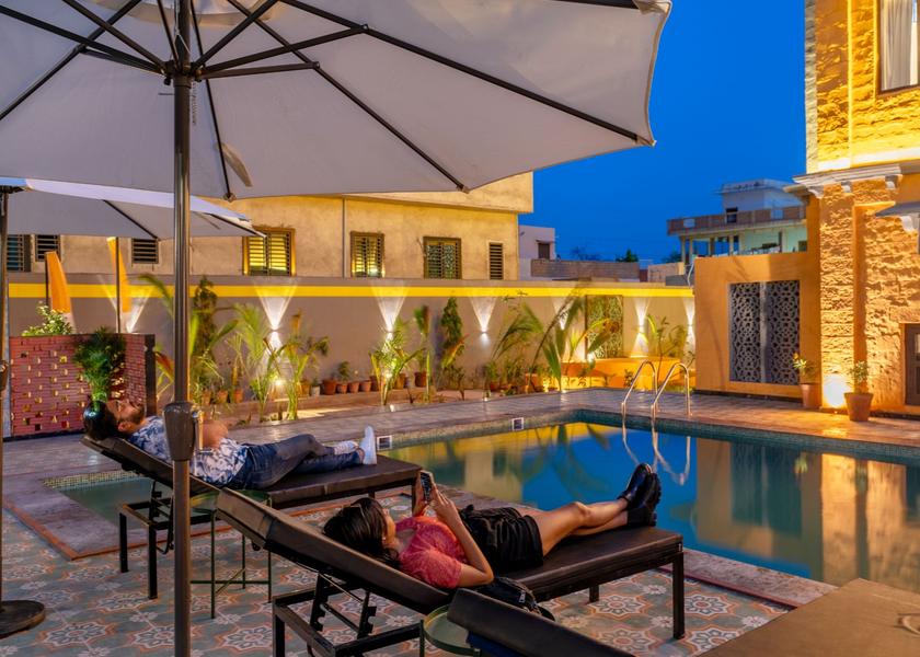 Rajasthan Jodhpur Hotel View