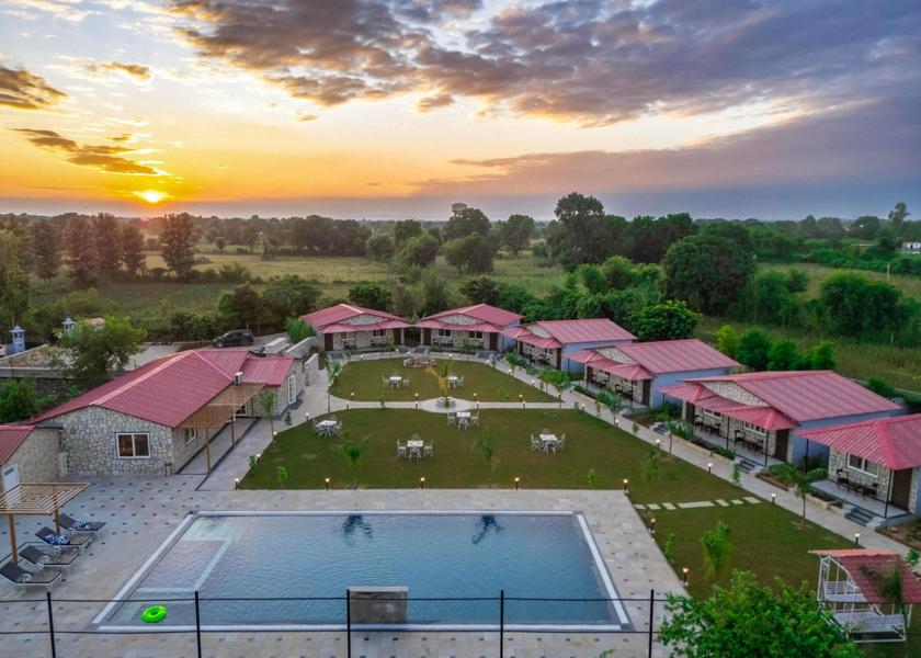 Rajasthan Sawai Madhopur Hotel View