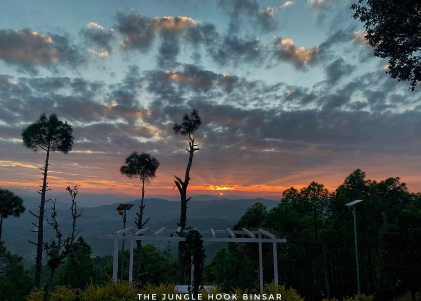 Uttarakhand Almora Hotel View
