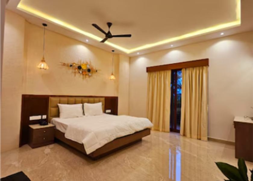 Karnataka Mangalore Garden Facing Luxury Room