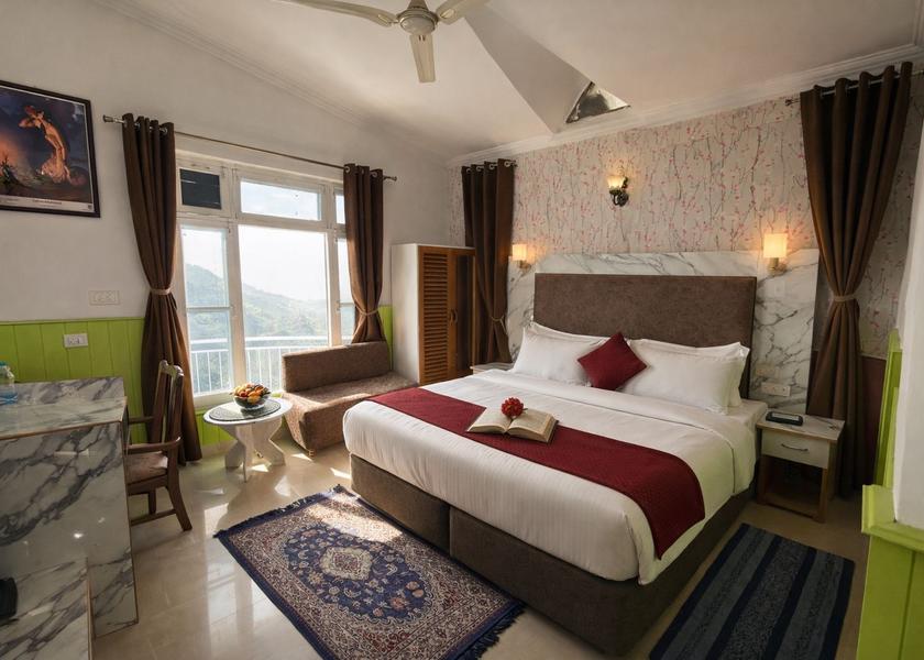 Himachal Pradesh Dharamshala Deluxe Room (Side valley view)
