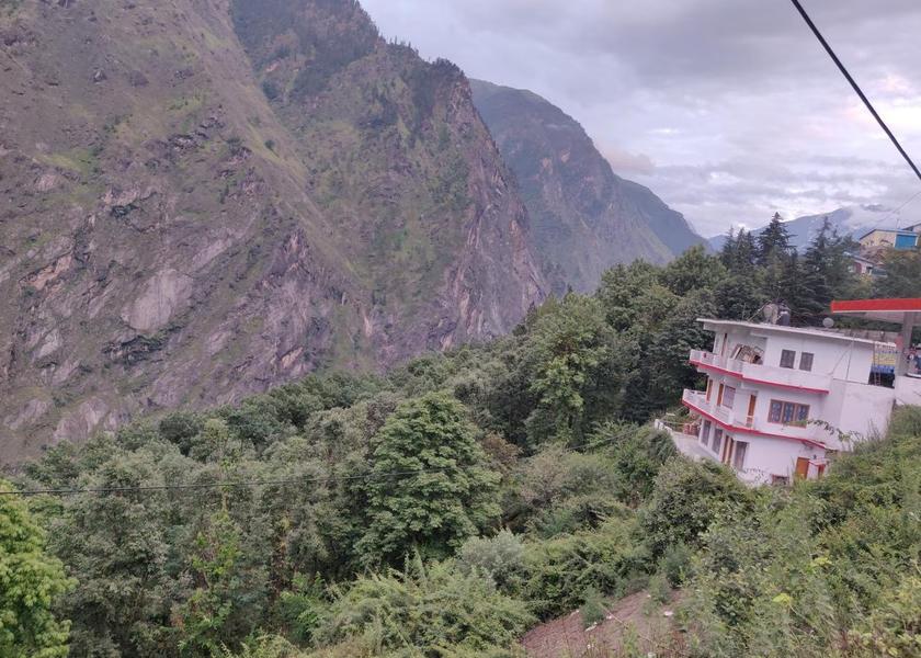 Uttarakhand Joshimath Hotel View