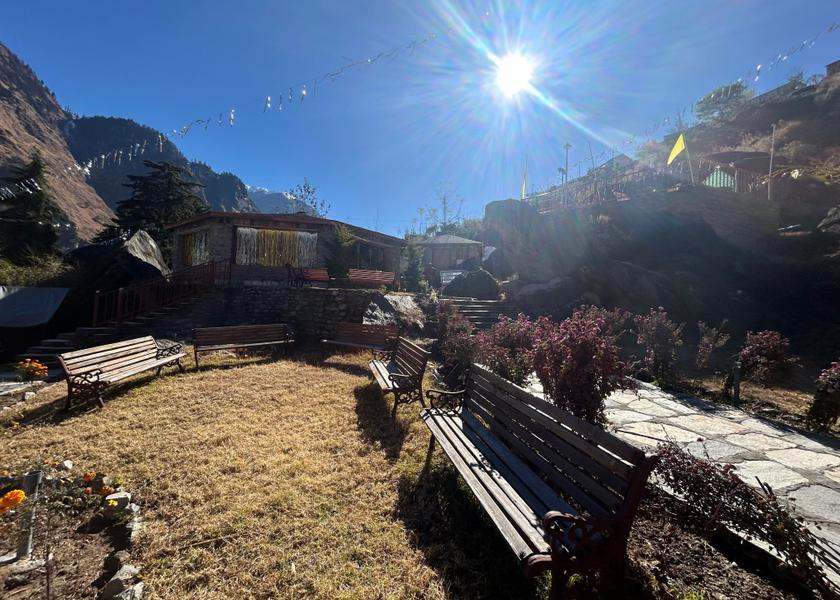 Uttarakhand Joshimath Hotel View
