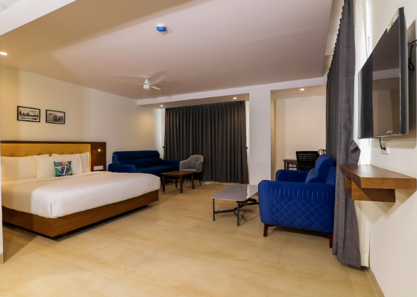 Karnataka Hubli Deluxe Twin-Bed Room