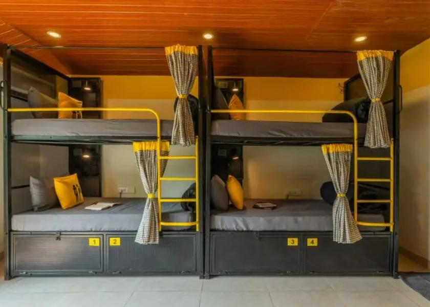 Maharashtra Lonavala Bed in 6 Bed Mixed Dormitory with Pool View