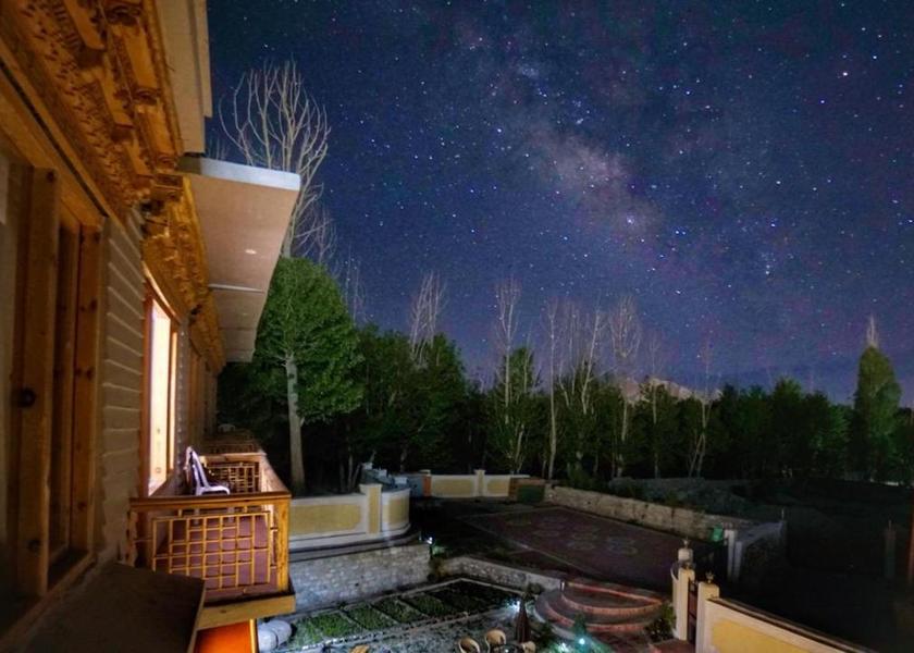 Ladakh Leh Hotel View