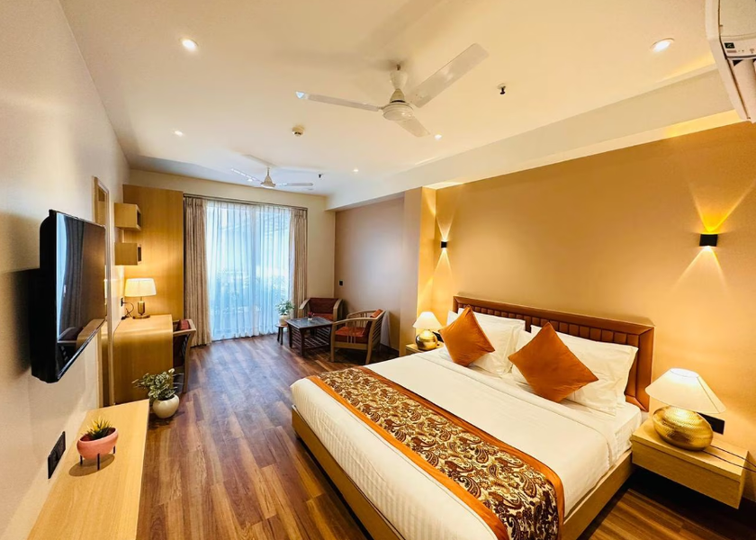 Uttar Pradesh Ghaziabad Deluxe King Room